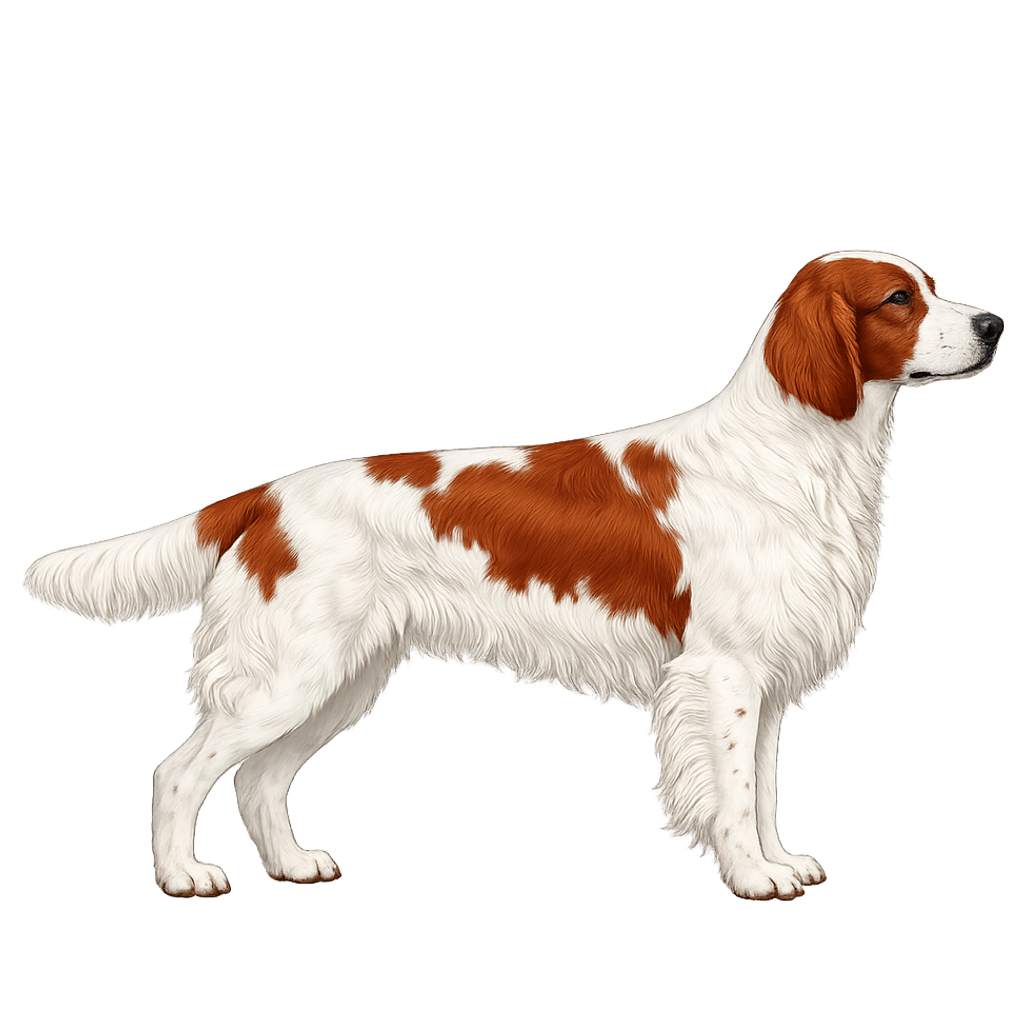 Irish Red and White Setter