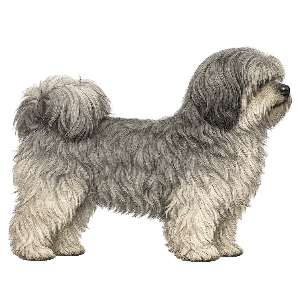 Russian Tsvetnaya Bolonka